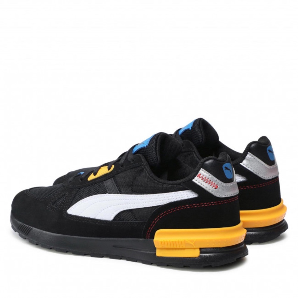 Puma Graviton Pro Mens Shoes Black Yellow Blue 380736-04 NEW Sz 7 / WMNS Sz 8.5 - Picture 6 of 8